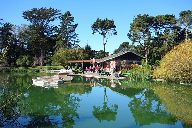 Stow Lake At Golden Gate Park - Photo